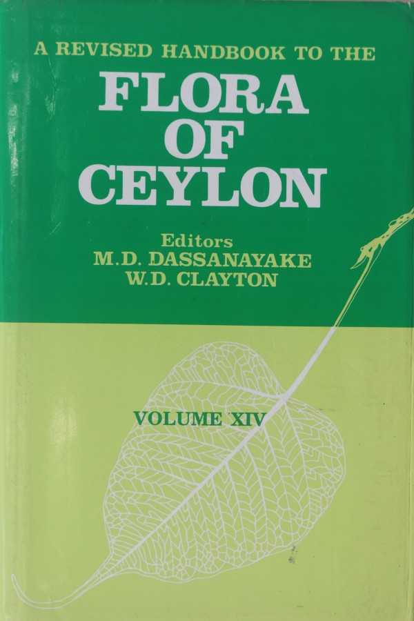 HB34 - A Revised Handbook to the Flora of Ceylon Vol - XIV